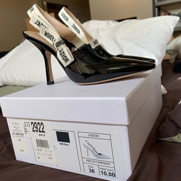 Dior Shoes - ❌SOLD❌Dior slingbacks in patent black size 36
